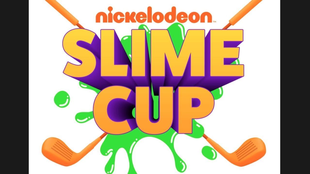 Collin Morikawa tees off in Nickelodeon Slime Cup